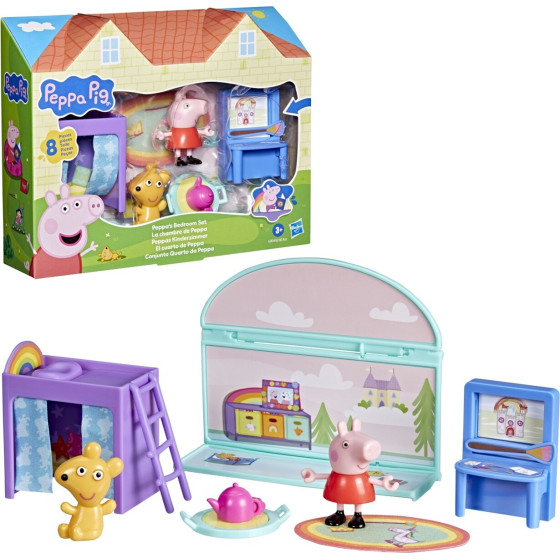 Hasbro Peppa Pig: Room Accessories - Peppas Bedroom Set (G2834)