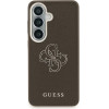 Guess Grained Big 4G Metal Logo Case For Samsung Galaxy S26 - Brown - (GUE005351-0)