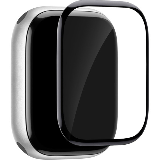 Puro Flexible Shield Protective Film With Applicator For Apple Watch 10/11 46mm - Black - (PUSDFRAW46BLK)