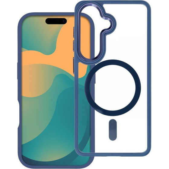 Roar Case Mag Bumper Compatible With Magsafe For Samsung A57 Navy blue
