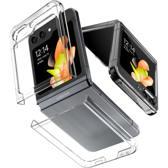 Mercury Hard Pc Case Samsung Galaxy Z FLIP6 CLEAR
