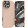 Mercury Semi-Silicone Magsafe For Iphone 16 Pro Max (6.9) Sand pink