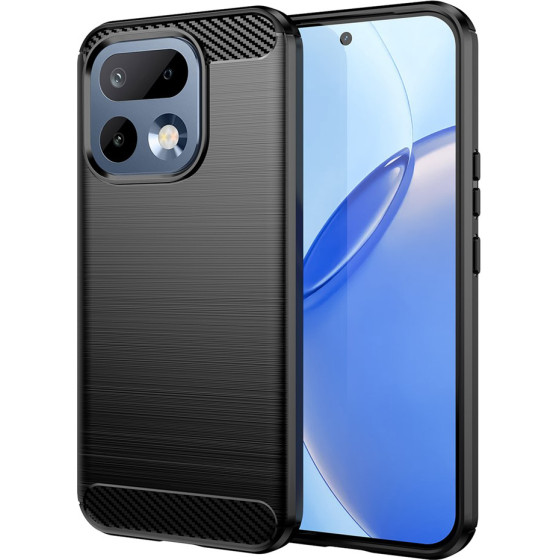 Techsuit - Carbon Silicone - Realme 16 Pro - Black