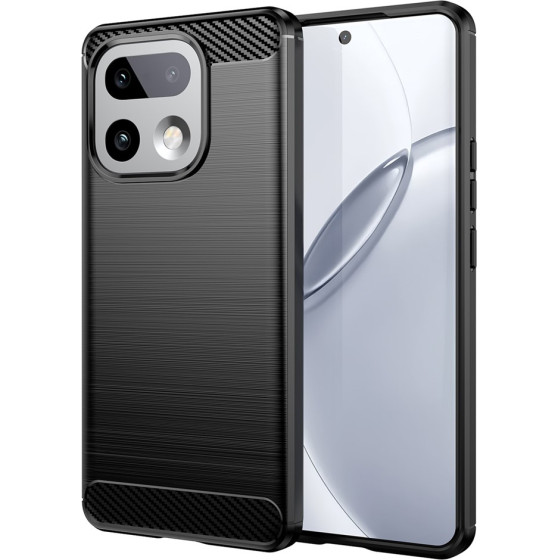 Techsuit - Carbon Silicone - Realme 16 Pro+ - Black