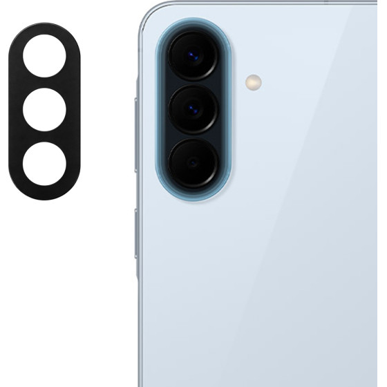 Techsuit - Full Camera Glass - Samsung Galaxy A57 5G - Black