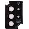 Volte-Tel Camera Glass Cover Samsung S26 Ultra 5G 6.9'' 9H 0.30MM Premium Easy Application Titanium BLACK