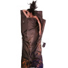 COCOON sleeping bag Adult Rectangular sleeping bag Silk Brown - (ST40)