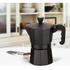 Maestro 6 cup coffee machine black - (MR-1666-6-BLACK)
