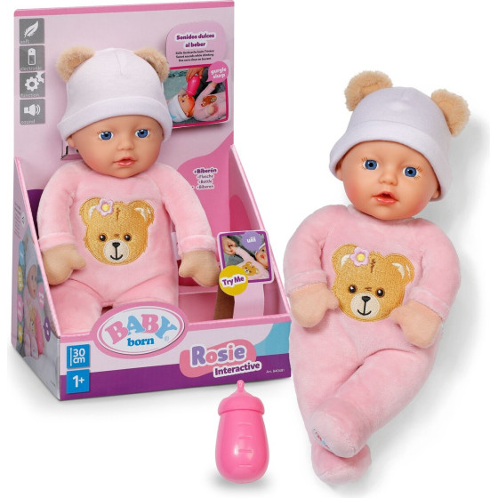Zapf Creation: Baby Born Rosy Interactive Doll With Sounds (30cm) (840481)
