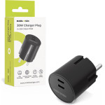 Mobile Origin 30W Charger Plug PW33 - 2x USB-C, black - (MO-PW33-BLK)
