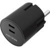 Mobile Origin 30W Charger Plug PW33 - 2x USB-C, black - (MO-PW33-BLK)