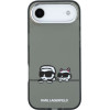 Karl Lagerfeld IML K&CH Heads Logo MagSafe Case for iPhone iPhone Air Black - (KLHMP17M6HPKACK)