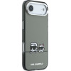 Karl Lagerfeld IML K&CH Heads Logo MagSafe Case for iPhone iPhone Air Black - (KLHMP17M6HPKACK)