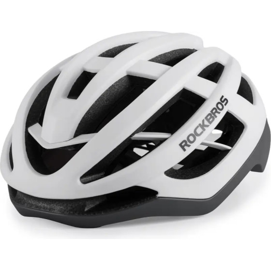 Rockbros HC-58WG-L Bike Helmet 58-61 Cm - White-Gray - (Rockbros-HC-58WG-L)