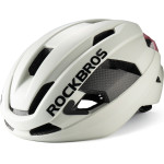 Rockbros LK-15 Carbon Fiber Bike Helmet 58-62cm - Light Gray - (Rockbros-10110046004)