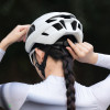 Rockbros LK-15 Carbon Fiber Bike Helmet 58-62cm - Light Gray - (Rockbros-10110046004)