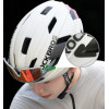 Rockbros LK-15 Carbon Fiber Bike Helmet 58-62cm - Light Gray - (Rockbros-10110046004)