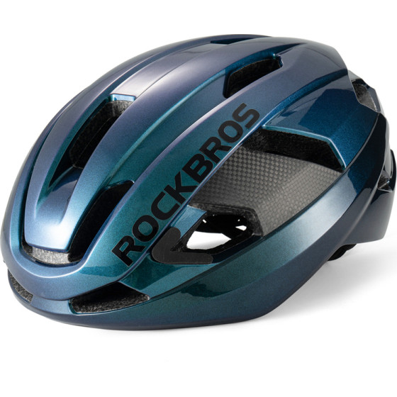 Rockbros LK-15 Carbon Fiber Bike Helmet Size L (58-62cm) - Chameleon Blue - (Rockbros-10110046006)