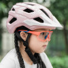 Rockbros LK-67 Youth Bike Helmet With Detachable Visor 54-58 Cm - Pink - (Rockbros-100050004)