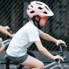 Rockbros LK-67 Youth Bike Helmet With Detachable Visor 54-58 Cm - Pink - (Rockbros-100050004)