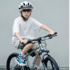Rockbros LK-67 Youth Bike Helmet With Detachable Visor 54-58 Cm - White - (Rockbros-100050002)