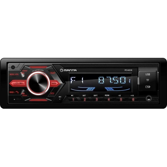 Manta Bluetooth Car Radio 1 Din Ottawa - (RS4508)