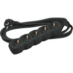 Technik ��������� 5 ������ �� 1.5 mm� ������� ������ 16A ����� 1.5m - (MT5W1,5M1,5-BK)