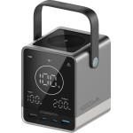 Cuktech Powerbank 300W 40000mAh With Wireless Charging 2x USB-C + 2x USB-A - Black - (CUKP01CTEUSL)