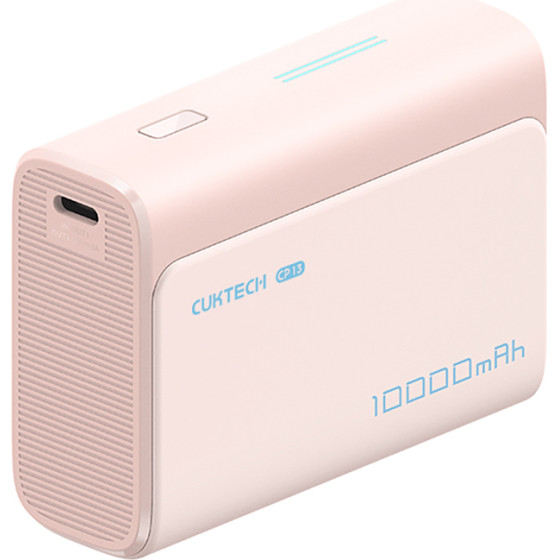 Cuktech Powerbank CP13 30W 10000mAh USB-C + USB-A - Pink - (CUK0PB100DPK)
