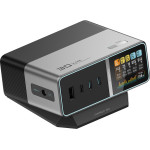 Cuktech TA3005U 300W 5-in-1 Charging Station With Digital Display - Silver - (CUKTA300OGGR)