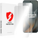 Smart Protection - Premium Classic (2 pack) - Motorola Edge 70 Fusion - Clear