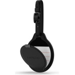 Satechi Locator Compatible With Apple Find My Findall Luggage Tag Shape Vegan Leather ST-Lfaltk black