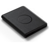 Satechi Locator Compatible With Apple Find My Findall Passport Cover Shape Vegan Leather ST-Vpck black