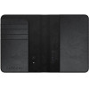 Satechi Locator Compatible With Apple Find My Findall Passport Cover Shape Vegan Leather ST-Vpck black