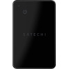 Satechi Locator Compatible With Apple Find My Wallet Card Shape ST-Lfawck black