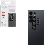 Volte-Tel Camera Glass Cover Samsung S26 Ultra 5G 6.9'' 9H 0.30MM 3D Ar ALUMINIUM-Electroplating Frame BLACK
