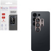 Volte-Tel Camera Glass Cover Samsung S26 Ultra 5G 6.9'' 9H 0.30MM 3D Ar ALUMINIUM-Electroplating Frame GREY