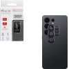 Volte-Tel Camera Glass Cover Samsung S26 Ultra 5G 6.9'' 9H 0.30MM 3D Ar ALUMINIUM-Electroplating Frame PURPLE