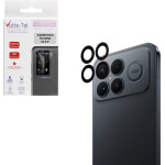 Volte-Tel Camera Glass Cover Xiaomi Poco F8 Ultra 5G 6.9'' 9H 0.30MM Easy Application BLACK