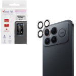Volte-Tel Camera Glass Cover Xiaomi Poco F8 Ultra 5G 6.9'' 9H 0.30MM Easy Application SILVER