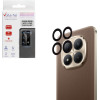 Volte-Tel Camera Glass Cover Xiaomi Redmi Note 15 Pro Plus /Poco M8 Pro 5G 6.83'' 9H 0.30MM Easy Application BLACK