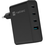 Natec Mobile Device Charger Laptop, Smartphone Black Ac Fast Charging Indoor - (NUC-2234)