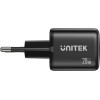 UNITEK 2x Gan 20W Mains charger, Black - (P1128ABK01-EU)