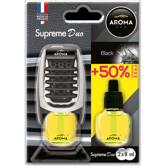 AMiO - ��������� ��������� Aroma Supreme Duo Black +50% ��� �������� & ���������� ����� - 1 ���. (A92259/AM) - (A92259)