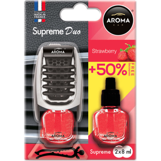 AMiO - ��������� ��������� Aroma Supreme Duo Strawberry +50% ��� �������� & ���������� ����� - 1 ���. (A92254/AM) - (A92254)