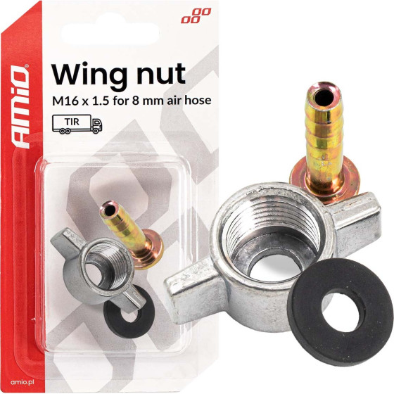AMiO - �������� ��������� M16x1.5 ��� ������ ���� �8mm ��� ������� ������� & ������ ���������� - 1 ���. (04499/AM) - (04499)
