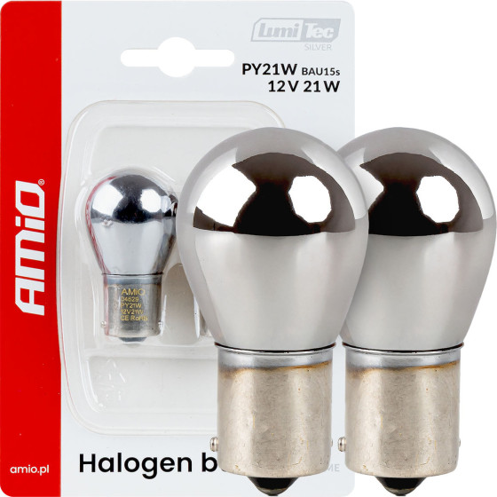AMiO - ������ �������� PY21W BAU15s 12V 21W �����/������ Lumitec ��� ���� & ���� ����� - ��� 2 ���. (04629/AM) - (04629)