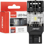 AMiO - Led Csp T20S W21W 7440 ������� 12V 66W 4800lm 6500K Full Canbus ��� ������� & ������ ��� - 1 ���. (04686/AM) - (04686)