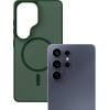 3MK Smoke Magcase Case For Samsung Galaxy S26 Ultra Green