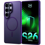 3MK Smoke Magcase For Samsung Galaxy S26 Ultra purple